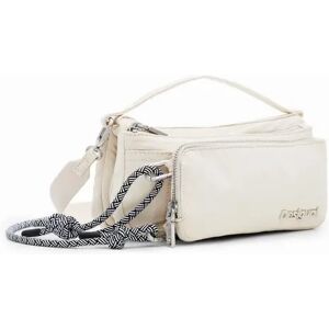 Desigual S crossbody bag with phone pouch - WHITE - U