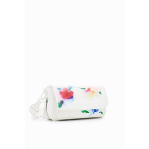 Desigual M watercolour floral crossbody bag - WHITE - U