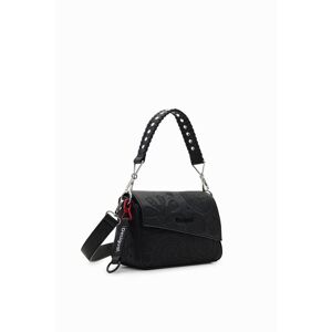 Desigual Small embroidered bag - BLACK - U