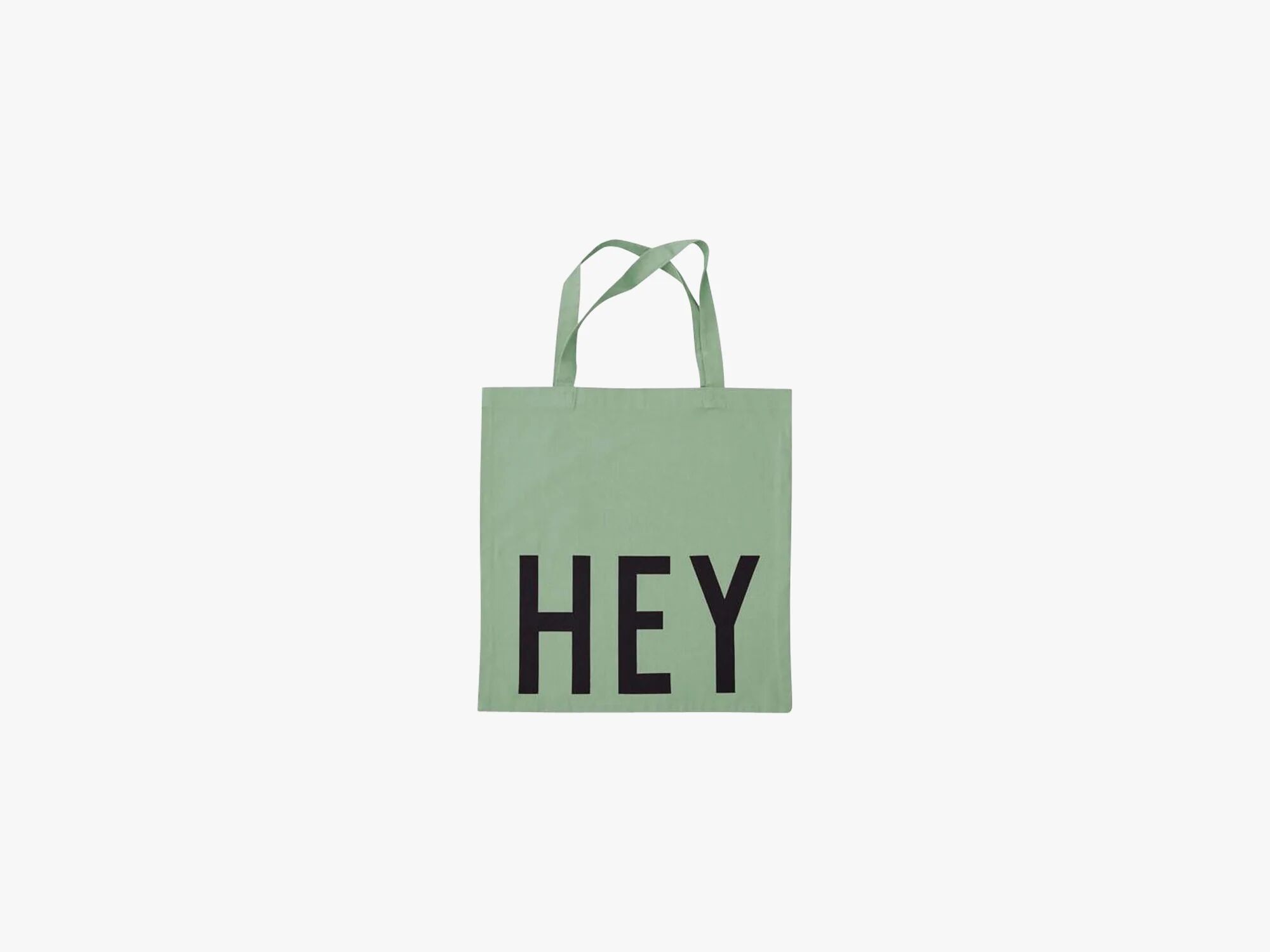 Design Letters Favoritt Tote Bag, Lys Grønn Hei