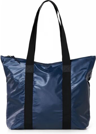 Rains Tote Bag Rush - Shiny BlueBlå