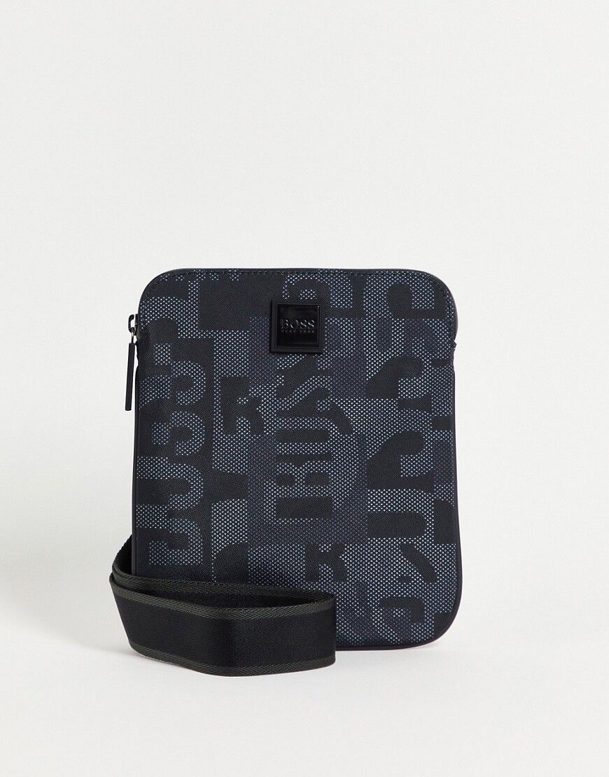 BOSS by Hugo Boss BOSS satchel in black  Black