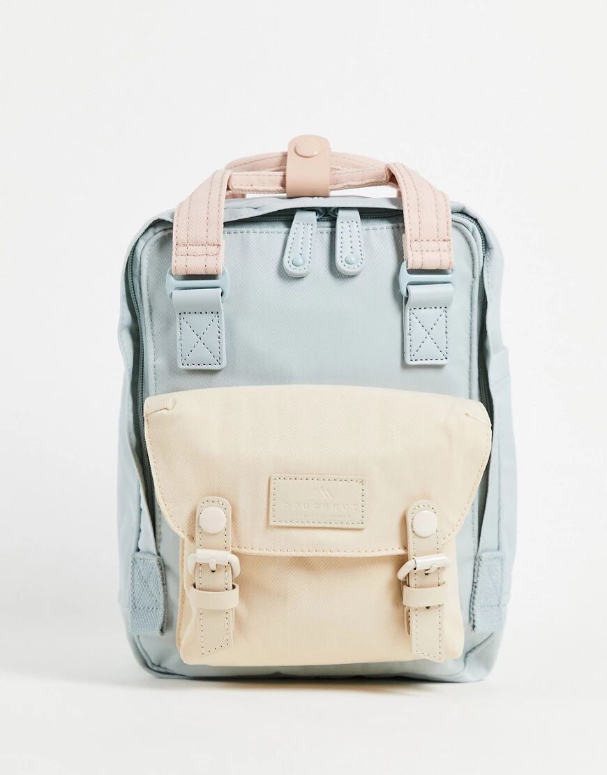 Doughnut Macaroon Mini backpack in baby blue and pink-Multi  Multi