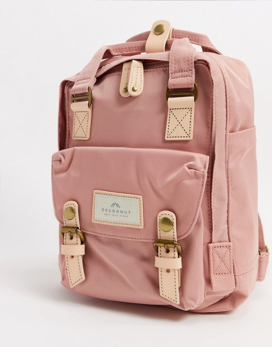 Doughnut Macaroon Mini backpack in rose-Pink  Pink