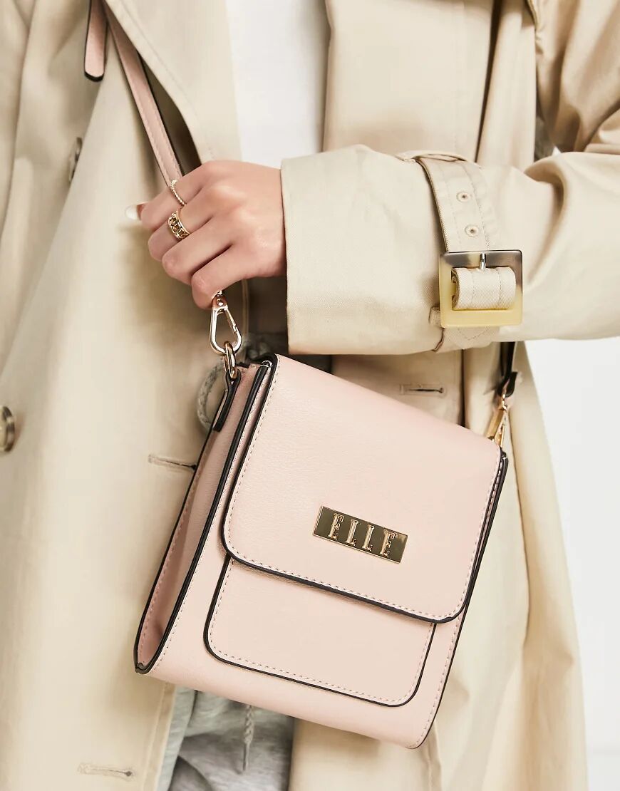 Elle crossbody bag in pink  Pink