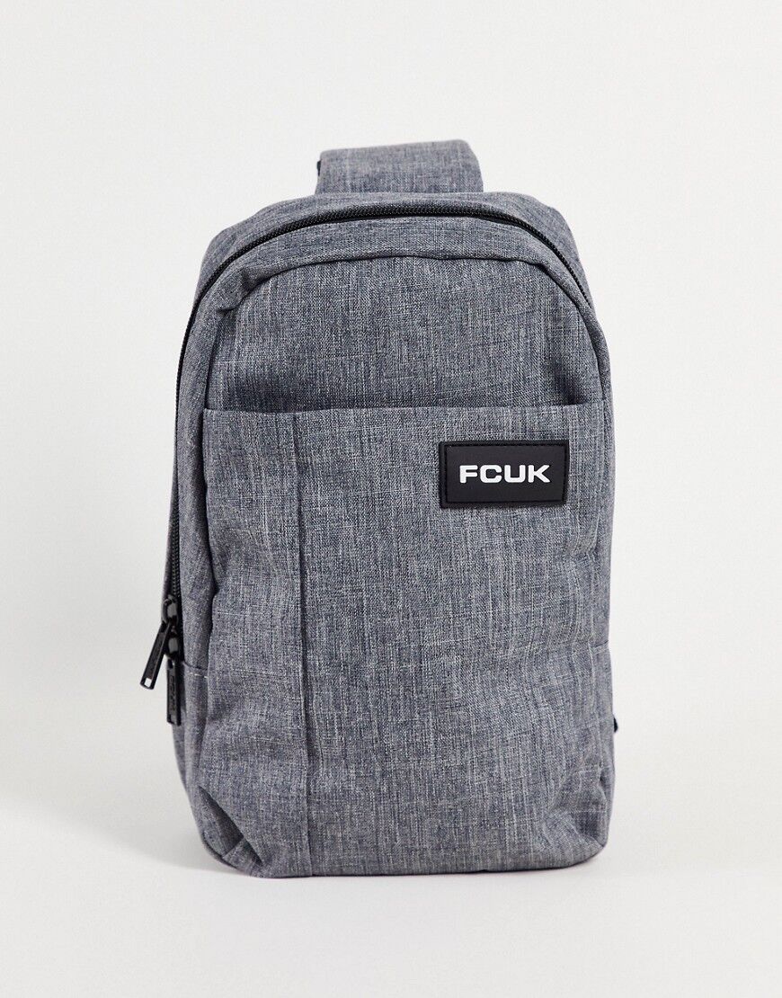 French Connection FCUK crossbody bag in grey  Grey