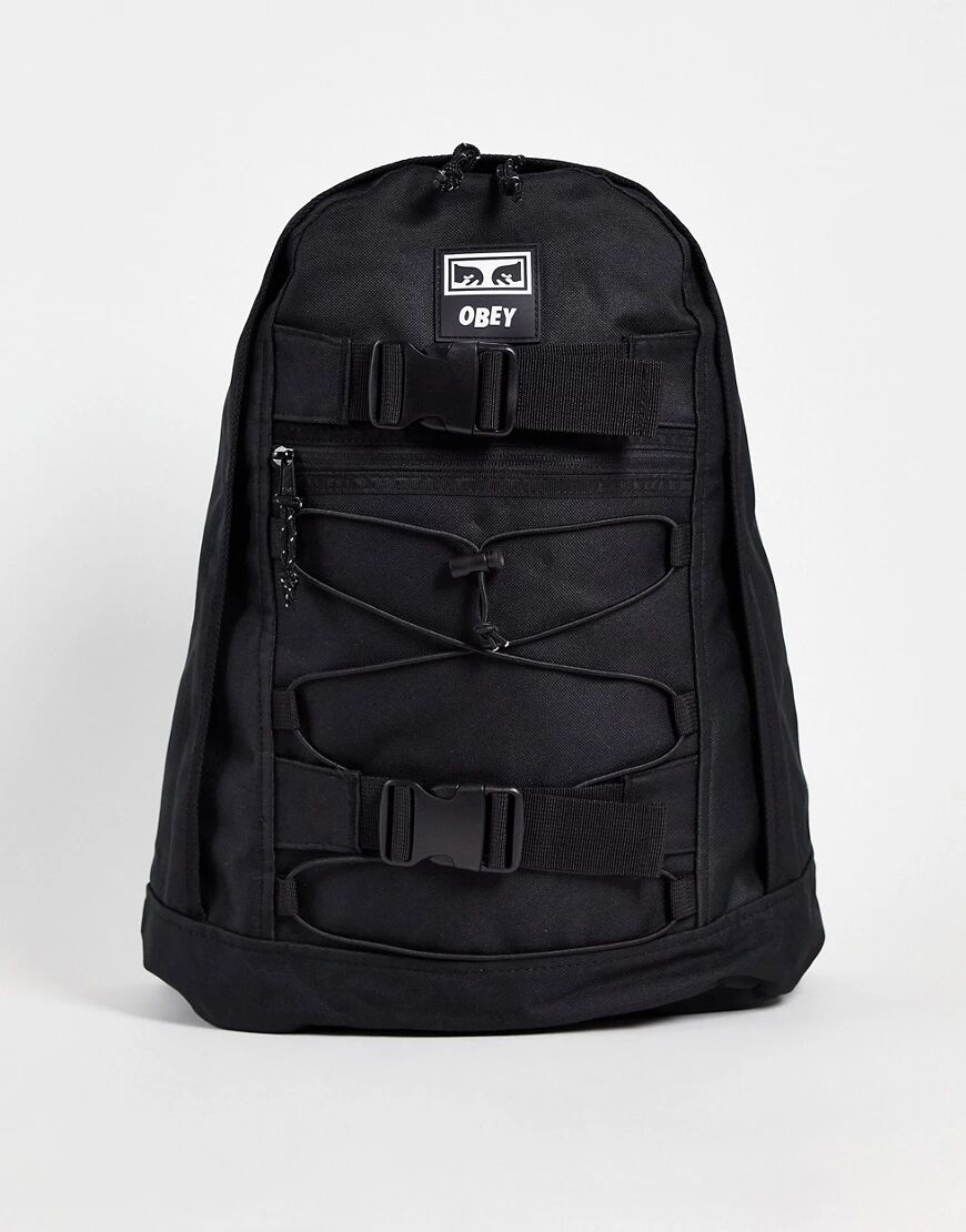 Obey conditions utility backpack in black  Black