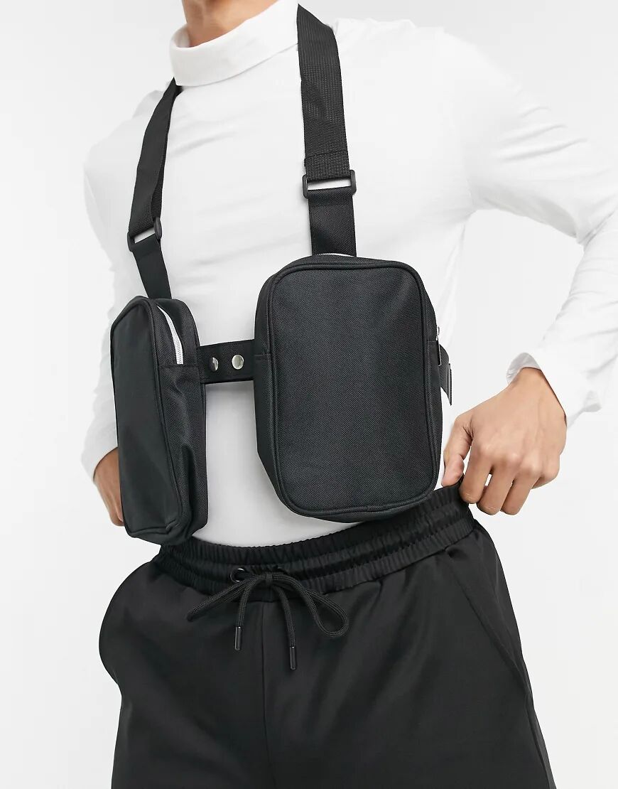 SVNX chest bag-Black  Black