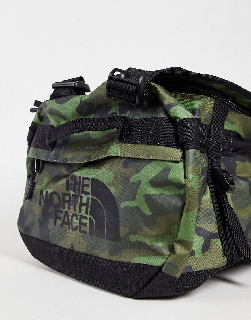 The North Face Base Camp extra small duffel bag 31L in camo-Green  Green