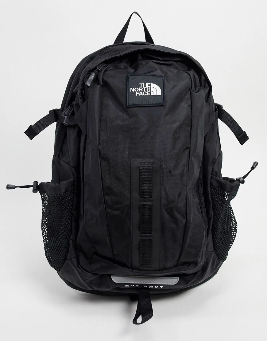 The North Face Hot Shot backpack in black  Black