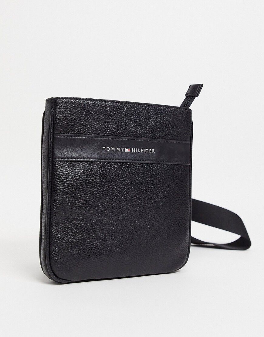 Tommy Hilfiger modern mini crossover bag in black  Black