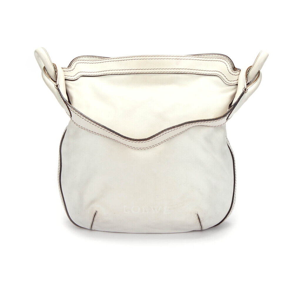 Loewe Pre-owned One Shoulder Bag Hvit Female