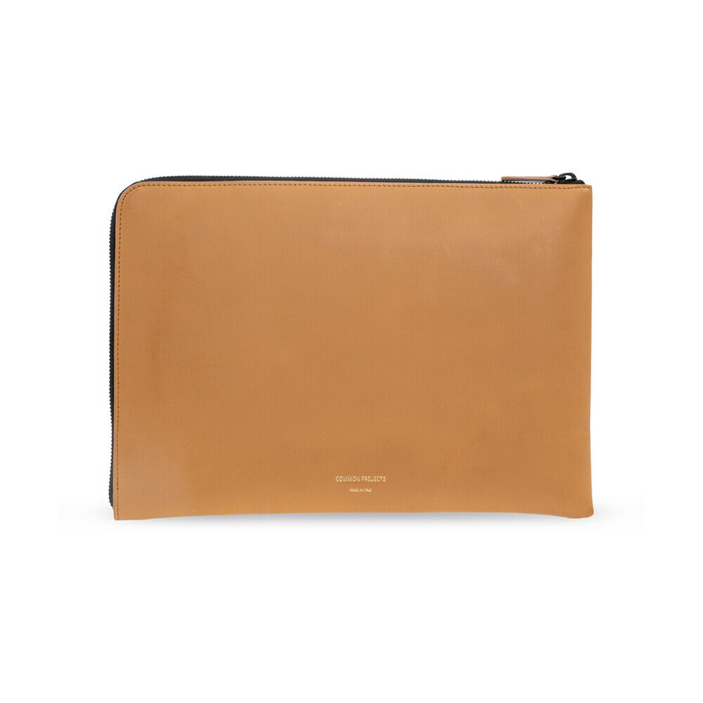 Common Projects Leather clutch Brun Male