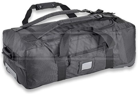 Openland Tactical Trolley Travel Bag, svart