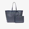 Lacoste Zely Coated Canvas Monogram Large Tote   Kobıety