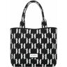 Karl Lagerfeld Monogram Shopper Bag 35 cm black-white  - Damy