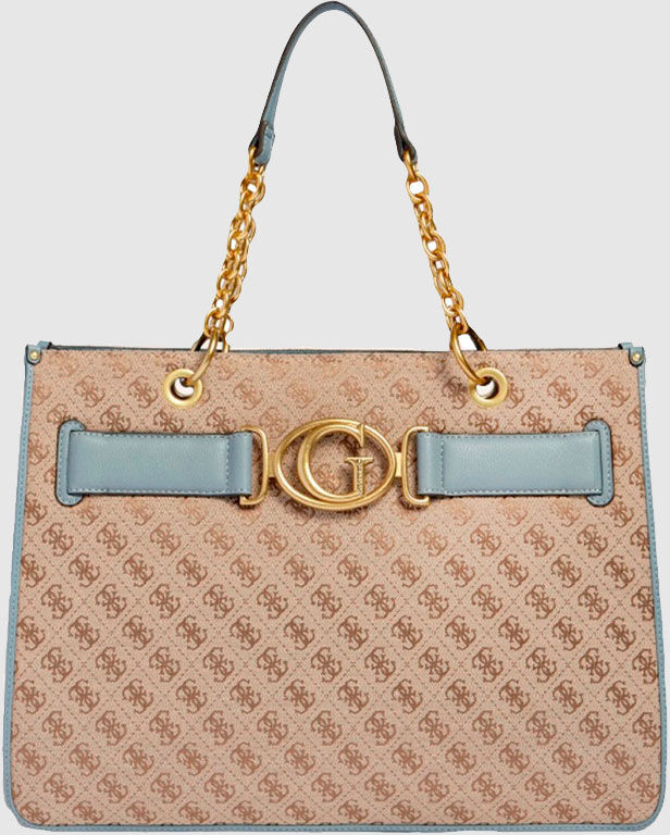 Guess Bolsa Mulher Aileen  Tote Guess Castanho