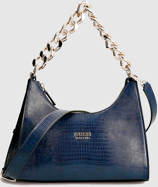 Guess Bolsa Mulher Tullia Hobo Guess Azul marinho