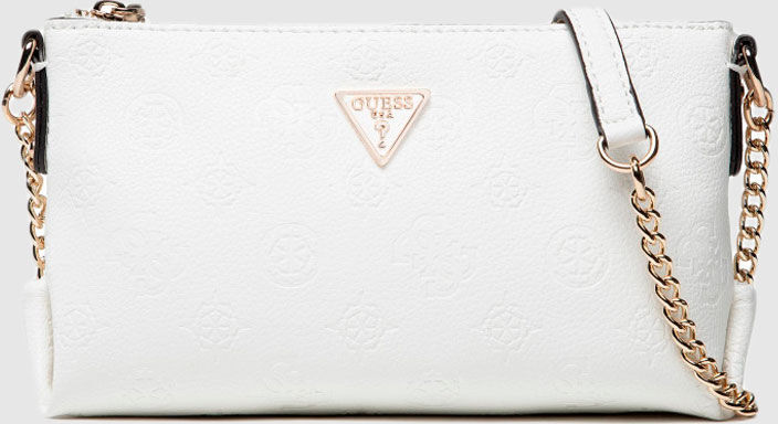 Guess Bolsa Mulher Helaina Mini Crossbody Guess Branco