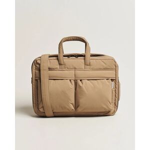 mazi untitled AM Bag 02 Nylon Briefcase Beige