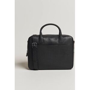 Tiger of Sweden Capa Grained Leather Briefcase Black