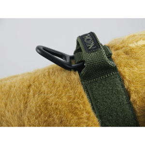 K9 Thorn Bravo Cobra Hundhalsband med Grepp (Färg: Oliv, Storlek: Large)