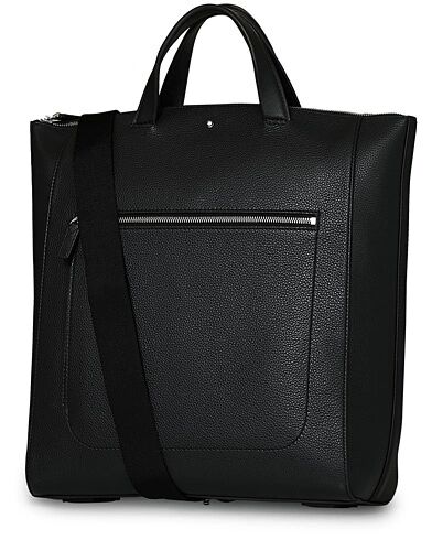 Montblanc MST Soft Grain Tote with Zip Black
