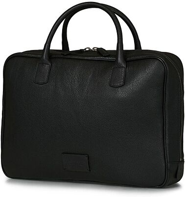 Anderson's Full Grain Leather Briefcase Black