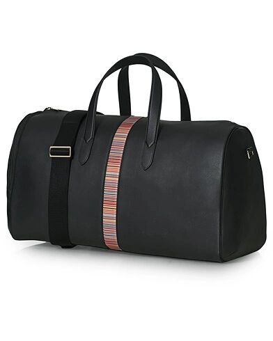 Paul Smith Leather Holdall Black Multi