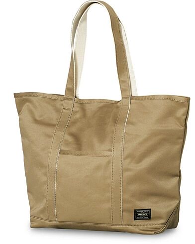 Porter-Yoshida & Co. Weapon Canvas Tote Bag Beige