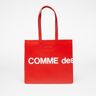 Comme des Garçons Wallets Comme des Garçons Huge Logo Tote Bag Red Red Universal unisex