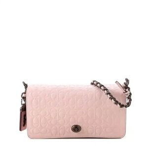 Coach Leather Crossbody Bag - Pink