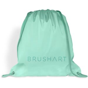 BrushArt Accessories Gym sack lilac drawstring bag Mint green 34x39 cm