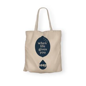 Seep Organic Cotton Slogan Tote Bag