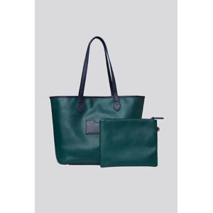 Louche Amelia Contrast Strap Tote Bag - Green green Female