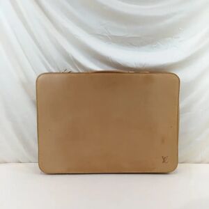 Louis Vuitton Beige Leather Nomad Baltec Briefcase Sku# 69947