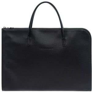 LONGCHAMP Le Foulonnã Slim Briefcase, BLACK