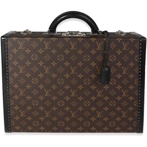 LOUIS VUITTON Monogram Macassar President Briefcase