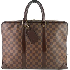 LOUIS VUITTON Porte-Documents Voyage GM Damier Ebene Canvas Briefcase Bag