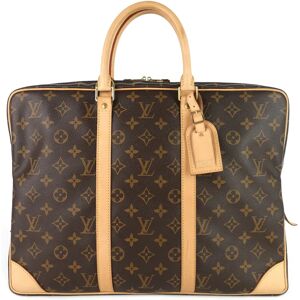 LOUIS VUITTON Porte-Documents Voyage Monogram Canvas Briefcase Bag