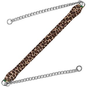 Sarah Haran Accessories Sarah Haran Gemini Strap - Textured - Silver / Black Leopard - Female