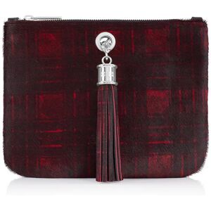 Sarah Haran Accessories Sarah Haran Ivy - Tartan - Silver / Red Tartan - Female