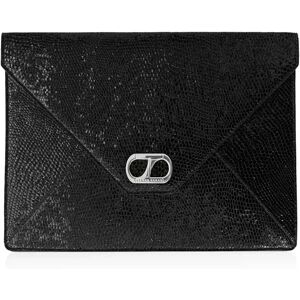 Sarah Haran Accessories Sarah Haran Juliet Envelope Clutch - Silver / Black Siren - Female