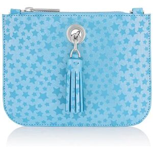 Sarah Haran Accessories Sarah Haran Lily Mini Bag - Textured - Silver / Blue Star - Female