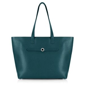 Sarah Haran Accessories Sarah Haran Michelle Zipped Tote - Silver / Teal - Female