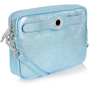 Sarah Haran Accessories Sarah Haran Millie Crossbody - Textured - Silver / Metallic Mist - Female