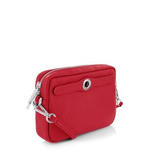 Sarah Haran Accessories Sarah Haran Millie Crossbody - Silver / Pillarbox Red - Female