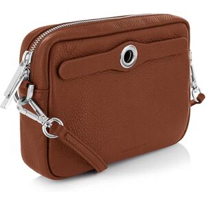 Sarah Haran Accessories Sarah Haran Millie Crossbody - Silver / Nutshell - Female