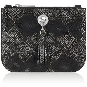 Sarah Haran Accessories Sarah Haran Lily Mini Bag - Textured - Silver / Black Python - Female