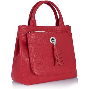 Sarah Haran Accessories Sarah Haran Mini D 2-in-1 Tote Bag - Silver / Pillarbox Red - Silver / Pillarbox Red - Female